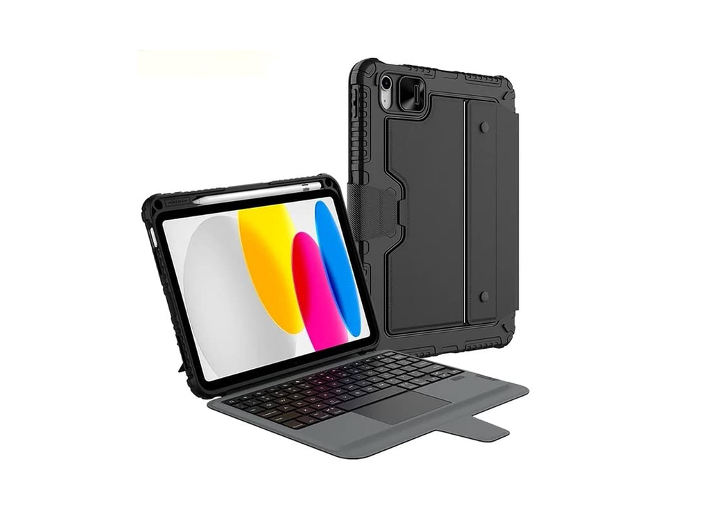 [DBS002] Bluetooth Keyboard Case with Trackpad for iPad A16 & iPad Air 11"