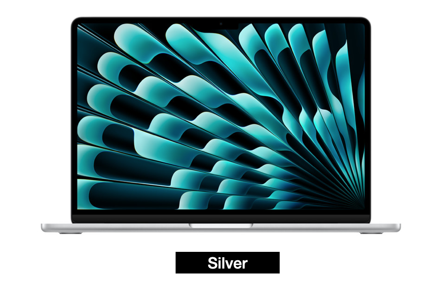 [MW0W3AB/A-DBS] MacBook Air M4 13" 256GB (Arabic English Keyboard) (Silver)